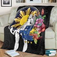 Filipinos Lapu-Lapu Hero Philippines Blanket Hibiscus Flowers Style DT04 - Polynesian Pride