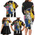 Filipinos Lapu-Lapu Hero Philippines Family Matching Long Sleeve Bodycon Dress and Hawaiian Shirt Hibiscus Flowers Style