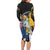 Filipinos Lapu-Lapu Hero Philippines Family Matching Long Sleeve Bodycon Dress and Hawaiian Shirt Hibiscus Flowers Style