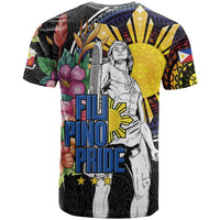Filipinos Lapu-Lapu Hero Philippines T Shirt Hibiscus Flowers Style DT04 - Polynesian Pride