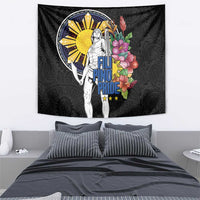 Filipinos Lapu-Lapu Hero Philippines Tapestry Hibiscus Flowers Style DT04 - Polynesian Pride