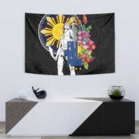 Filipinos Lapu-Lapu Hero Philippines Tapestry Hibiscus Flowers Style DT04 - Polynesian Pride