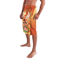 Personalised Tonga Mother's Day Lavalava I Love You Mom DT04 - Polynesian Pride