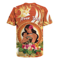 Personalised Tonga Mother's Day Rugby Jersey I Love You Mom DT04 - Polynesian Pride