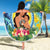 Fiji Mother's Day Beach Blanket I Love You Mom