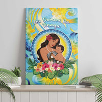 Fiji Mother's Day Canvas Wall Art I Love You Mom DT04 - Polynesian Pride
