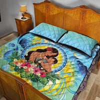 Fiji Mother's Day Quilt Bed Set I Love You Mom DT04 - Polynesian Pride