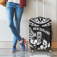 New Zealand Rugby Luggage Cover Silver Fern Maori Pattern DT04 - Polynesian Pride