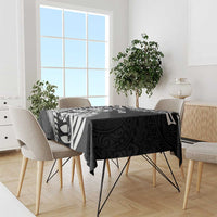 New Zealand Rugby Tablecloth Silver Fern Maori Pattern DT04 - Polynesian Pride