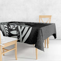 New Zealand Rugby Tablecloth Silver Fern Maori Pattern DT04 - Polynesian Pride