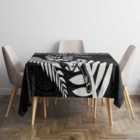 New Zealand Rugby Tablecloth Silver Fern Maori Pattern DT04 - Polynesian Pride