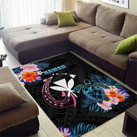 Hawaii Area Rug Kanaka Maoli With Fish Hook DT04 - Polynesian Pride
