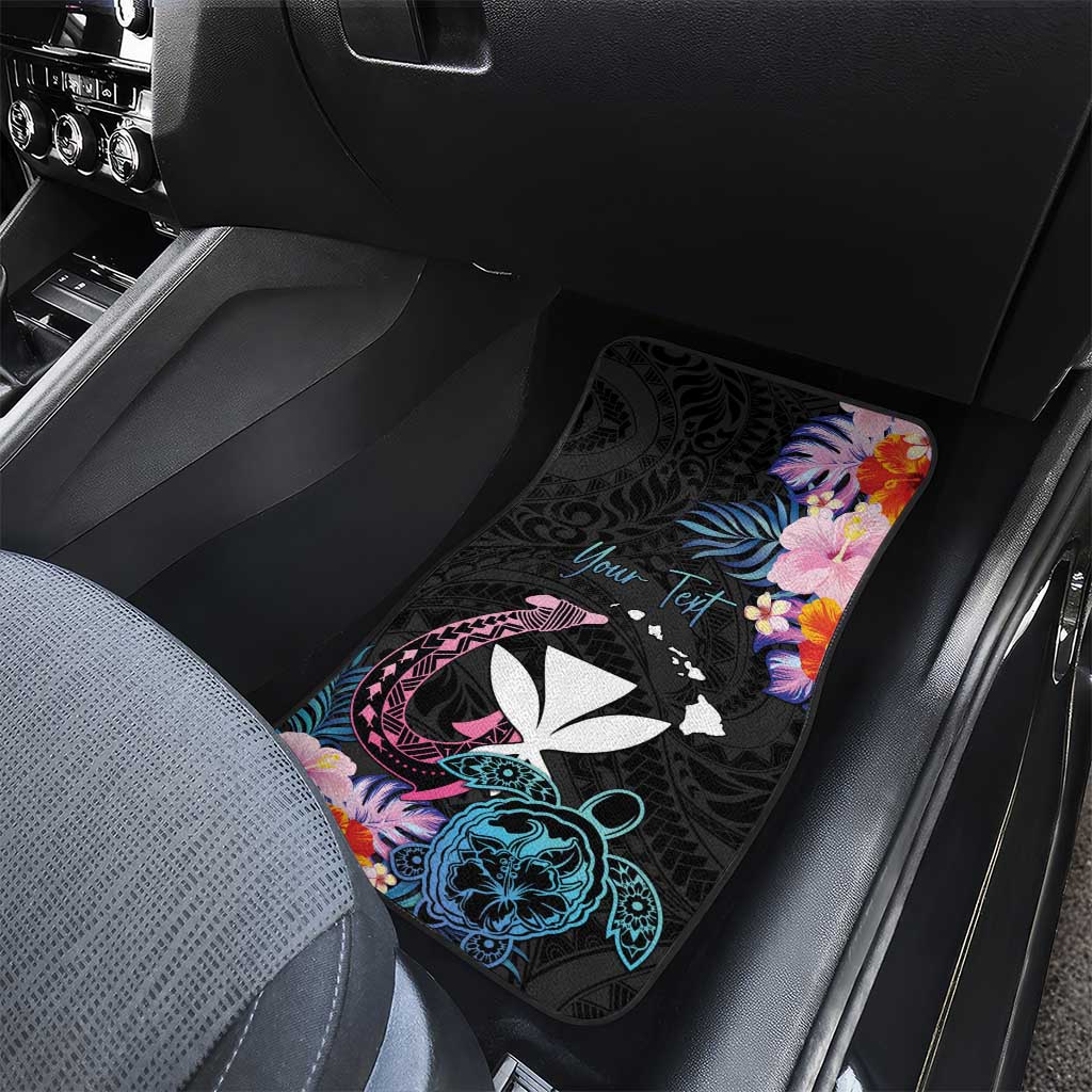 Hawaii Car Mats Kanaka Maoli With Fish Hook DT04 - Polynesian Pride