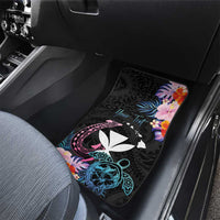 Hawaii Car Mats Kanaka Maoli With Fish Hook DT04 - Polynesian Pride
