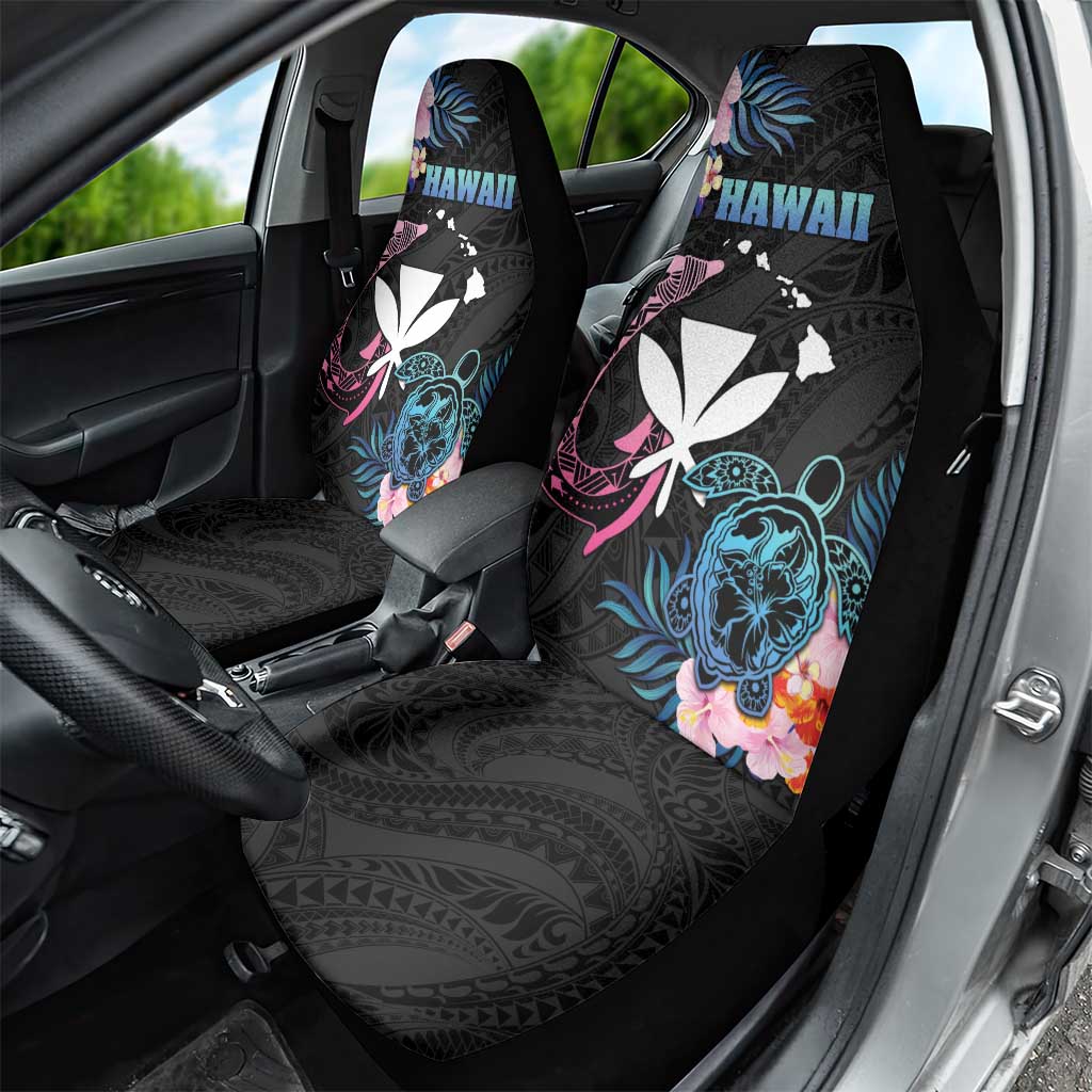 Hawaii Car Seat Cover Kanaka Maoli With Fish Hook DT04 - Polynesian Pride