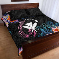 Hawaii Quilt Bed Set Kanaka Maoli With Fish Hook DT04 - Polynesian Pride
