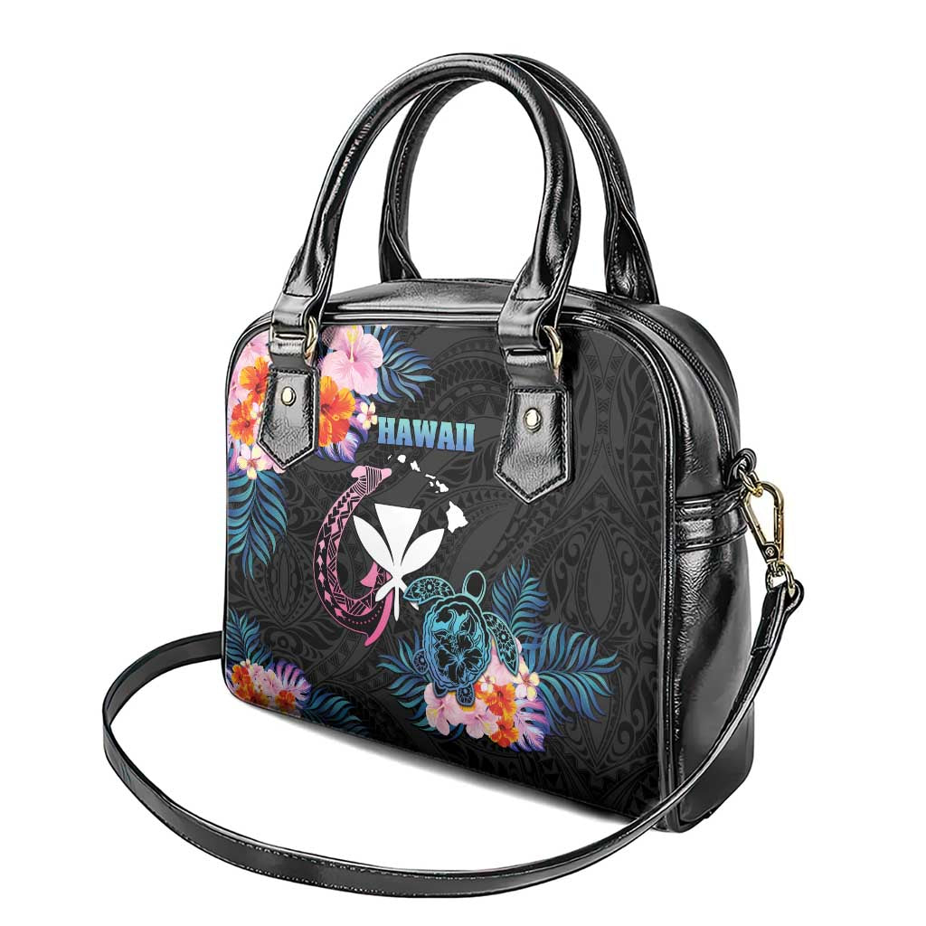 Hawaii Shoulder Handbag Kanaka Maoli With Fish Hook DT04 - Polynesian Pride