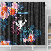Hawaii Shower Curtain Kanaka Maoli With Fish Hook DT04 - Polynesian Pride