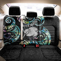 New Zealand Kiwi Bird Back Car Seat Cover Silver Fern Koru Paua Shell DT04 - Polynesian Pride