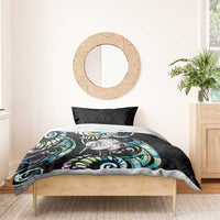 New Zealand Kiwi Bird Bedding Set Silver Fern Koru Paua Shell DT04 - Polynesian Pride