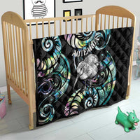 New Zealand Kiwi Bird Quilt Silver Fern Koru Paua Shell DT04 - Polynesian Pride