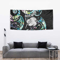 New Zealand Kiwi Bird Tapestry Silver Fern Koru Paua Shell DT04 - Polynesian Pride