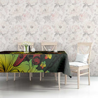 Hawaii Tablecloth Kanaka Maoli With Hammerhead Shark DT04 - Polynesian Pride