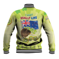 New Zealand Kiwi Baseball Jacket I Just Really Like Kiwis DT04 - Polynesian Pride