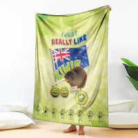 New Zealand Kiwi Blanket I Just Really Like Kiwis DT04 - Polynesian Pride