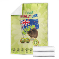 New Zealand Kiwi Blanket I Just Really Like Kiwis DT04 - Polynesian Pride