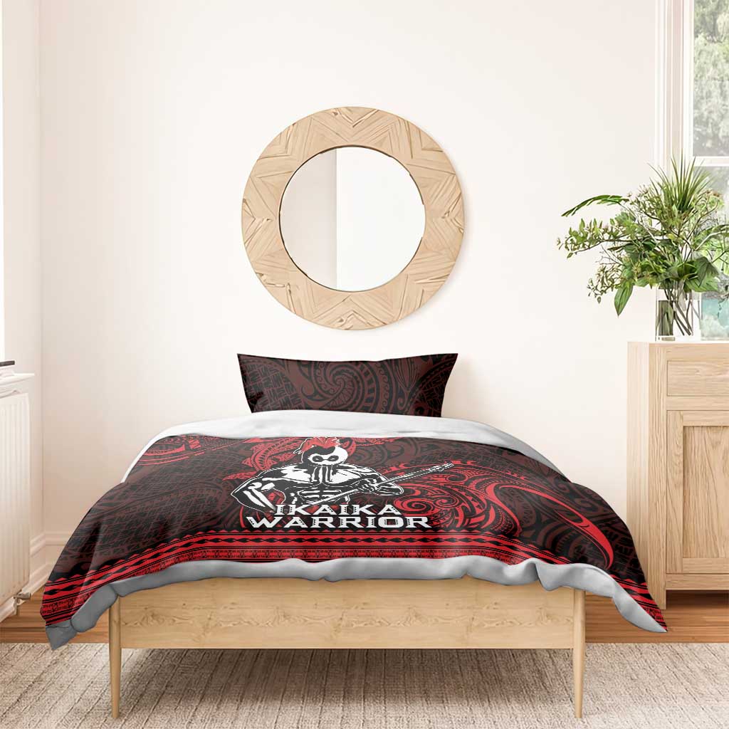 Hawaii Ikaika Warrior Bedding Set Hawaiian Tribal Tattoo DT04 - Polynesian Pride
