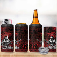 Hawaii Ikaika Warrior 4 in 1 Can Cooler Tumbler Hawaiian Tribal Tattoo DT04 - Polynesian Pride