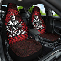 Hawaii Ikaika Warrior Car Seat Cover Hawaiian Tribal Tattoo DT04 One Size Red - Polynesian Pride