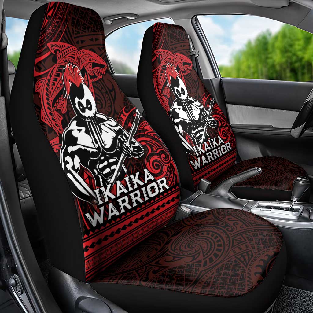 Hawaii Ikaika Warrior Car Seat Cover Hawaiian Tribal Tattoo DT04 - Polynesian Pride