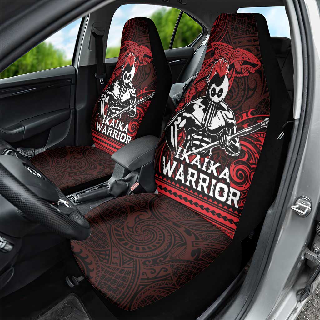 Hawaii Ikaika Warrior Car Seat Cover Hawaiian Tribal Tattoo DT04 - Polynesian Pride