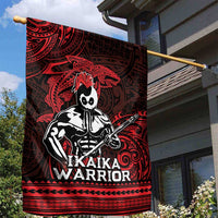 Hawaii Ikaika Warrior Garden Flag Hawaiian Tribal Tattoo DT04 - Polynesian Pride