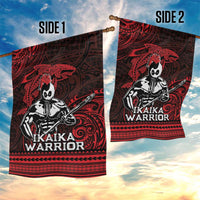 Hawaii Ikaika Warrior Garden Flag Hawaiian Tribal Tattoo DT04 - Polynesian Pride