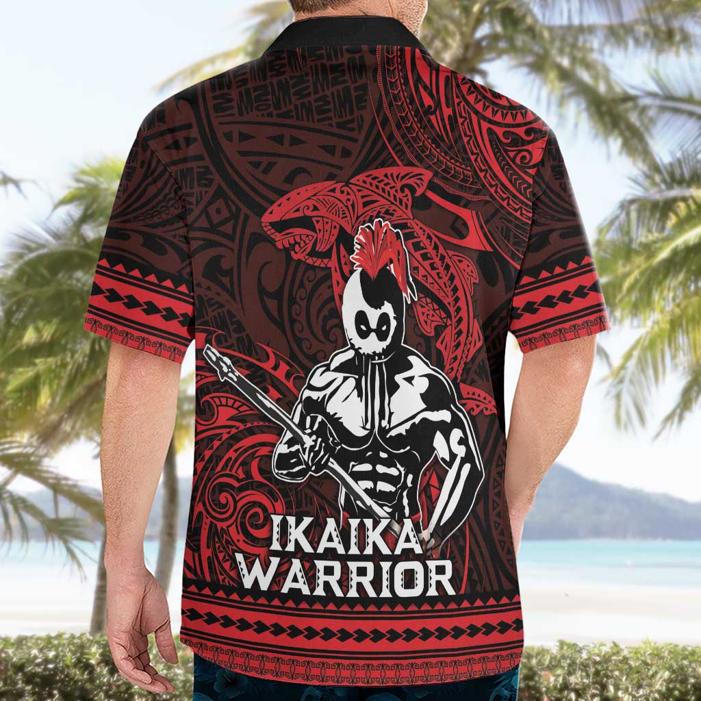 Hawaii Ikaika Warrior Hawaiian Shirt Hawaiian Tribal Tattoo DT04 - Polynesian Pride