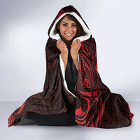 Hawaii Ikaika Warrior Hooded Blanket Hawaiian Tribal Tattoo DT04 - Polynesian Pride