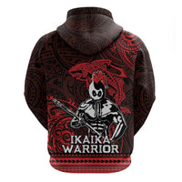 Hawaii Ikaika Warrior Hoodie Hawaiian Tribal Tattoo DT04 - Polynesian Pride