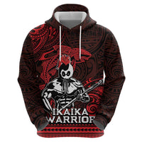 Hawaii Ikaika Warrior Hoodie Hawaiian Tribal Tattoo DT04 - Polynesian Pride