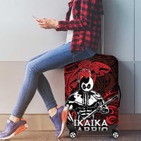 Hawaii Ikaika Warrior Luggage Cover Hawaiian Tribal Tattoo DT04 - Polynesian Pride
