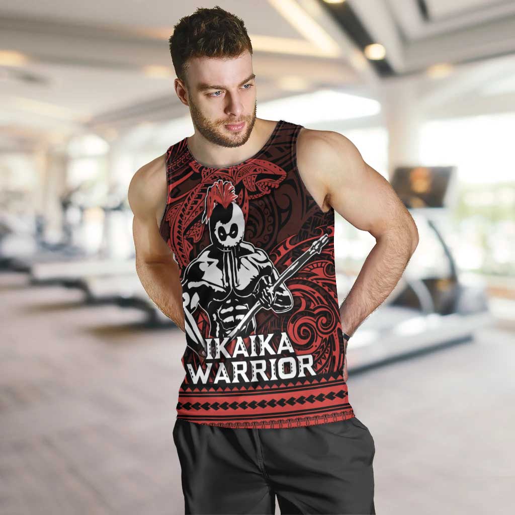 Hawaii Ikaika Warrior Men Tank Top Hawaiian Tribal Tattoo