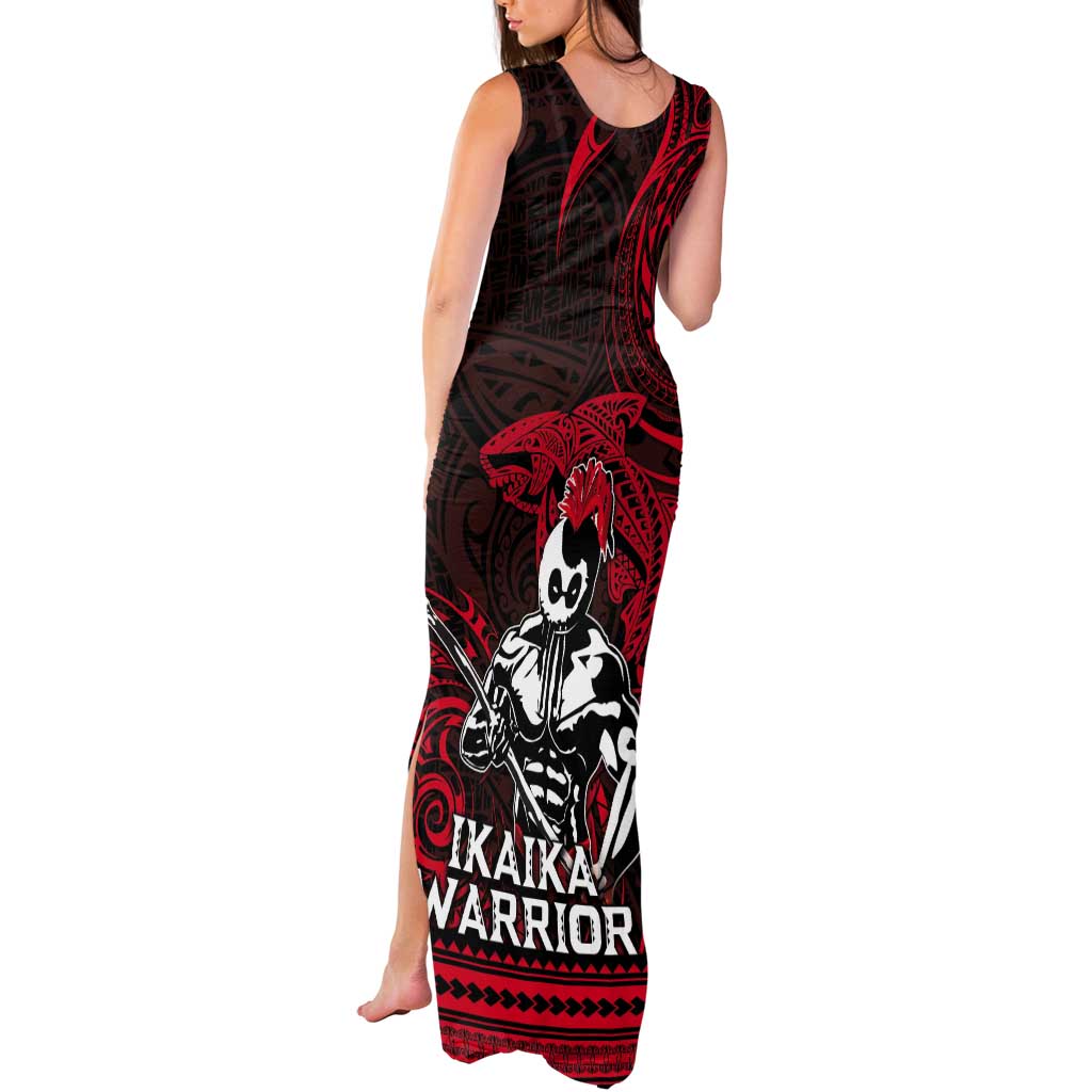 Hawaii Ikaika Warrior Tank Maxi Dress Hawaiian Tribal Tattoo DT04 - Polynesian Pride