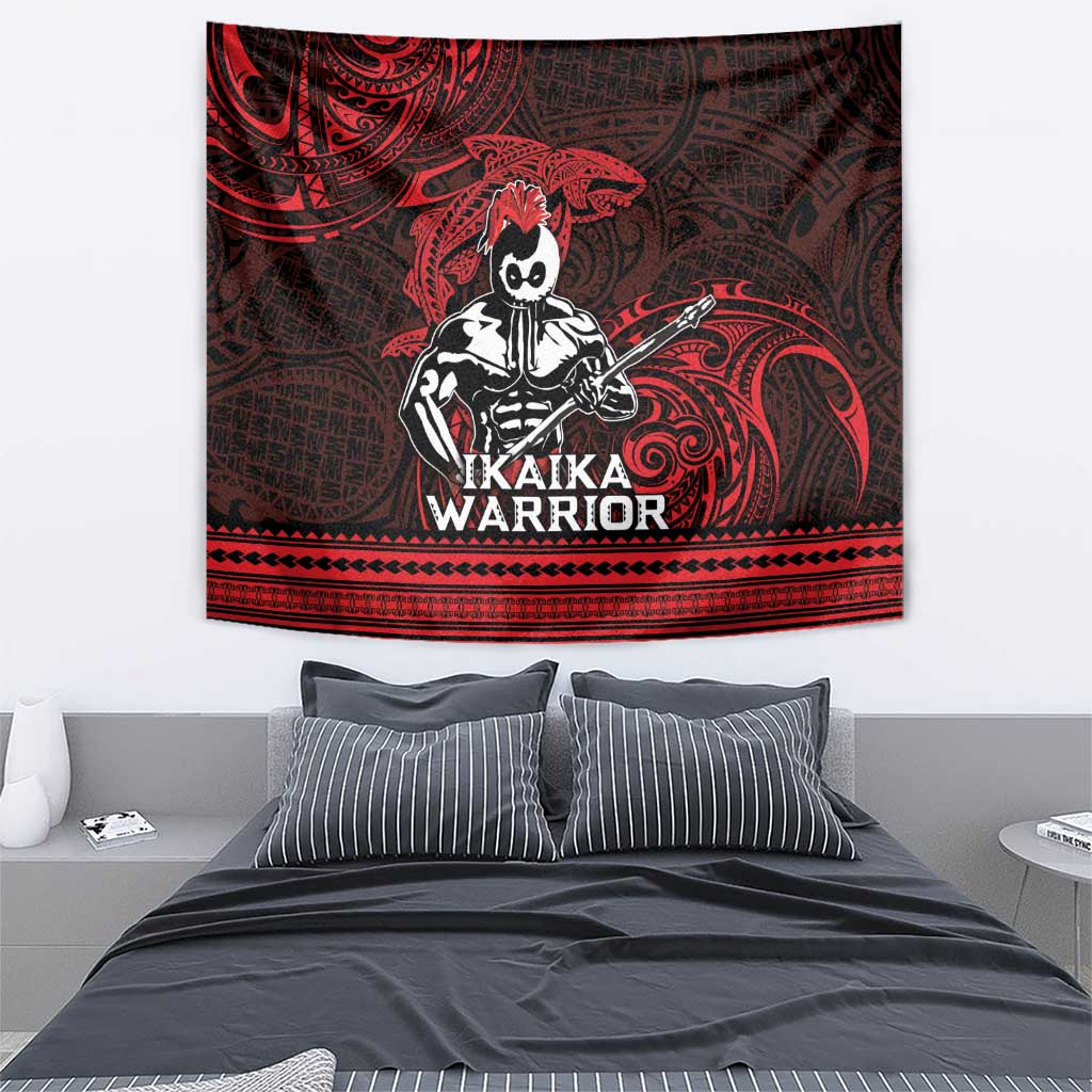 Hawaii Ikaika Warrior Tapestry Hawaiian Tribal Tattoo DT04 - Polynesian Pride