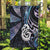 New Zealand Aotearoa Garden Flag Maori Hei Manaia Purple Paua Shell