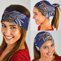 Samoa Christmas Neck Gaiter Santa Riding Sea Turtle