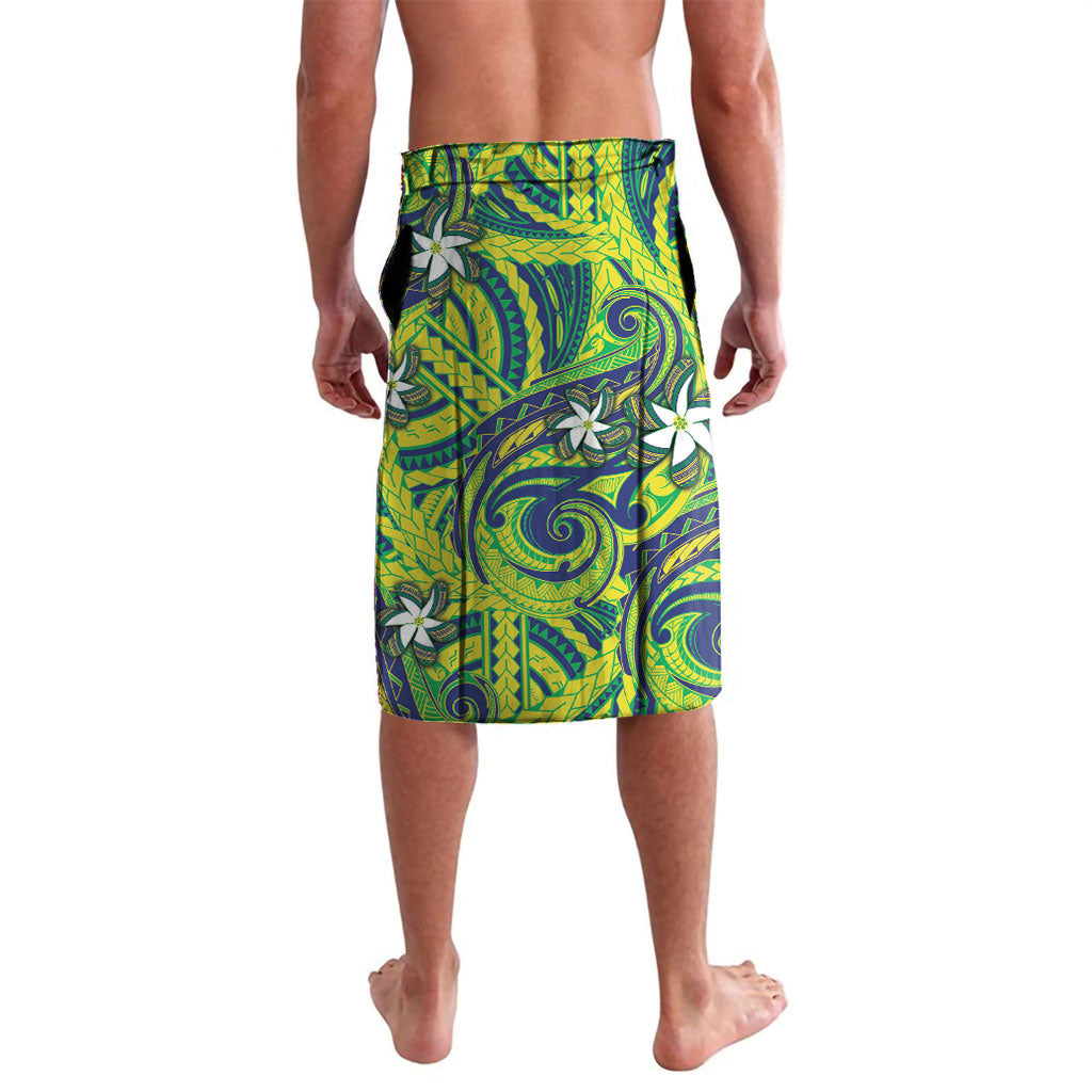 Cook Islands Language Week Lavalava Flying Fish 15 Stars Tribal Patterns DT05 - Polynesian Pride