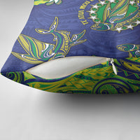 Cook Islands Language Week Pillow Cover Flying Fish 15 Stars Tribal Patterns DT05 - Polynesian Pride
