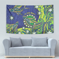 Cook Islands Language Week Tapestry Flying Fish 15 Stars Tribal Patterns DT05 - Polynesian Pride